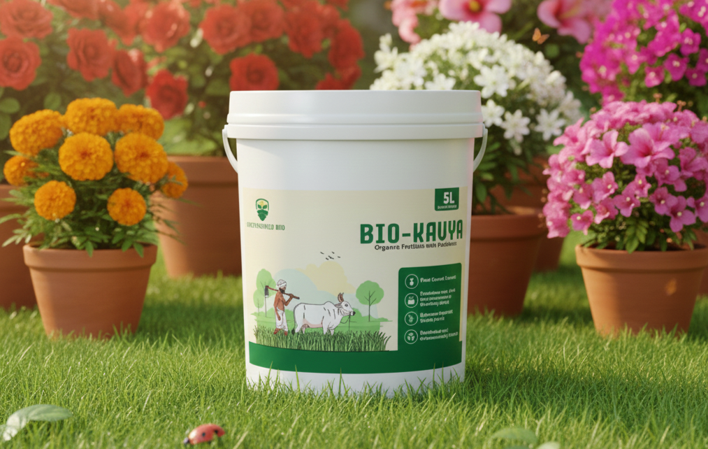 Bio-Kavya Liquid Organic Fertiliser  with Probiotics