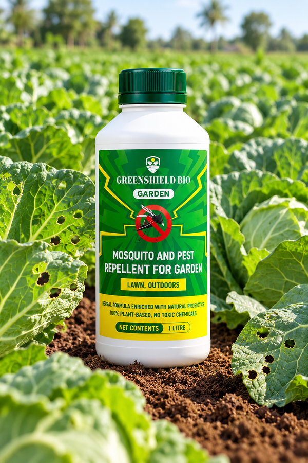 GreenShield Bio Mosquito & Pest Repellent - Gardens & Outdoors